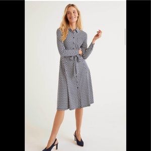 Boden Susannah Jersey Shirt Dress NWOT
